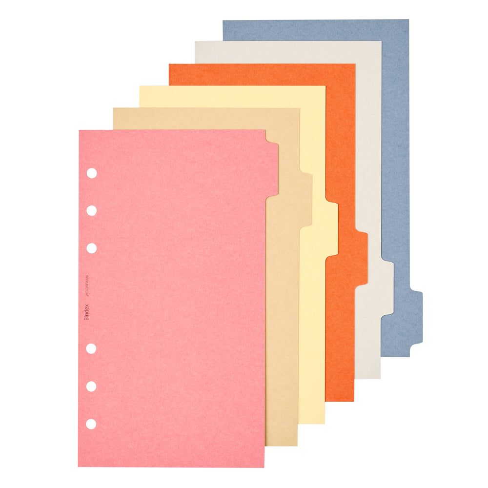 Bindex Bible Size Paper Index Dividers – 6 Tabs