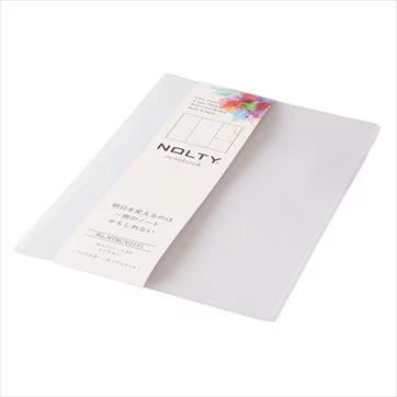 NOLTY Notebook A5 Clear Cover