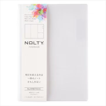 NOLTY Notebook A5 Clear Cover