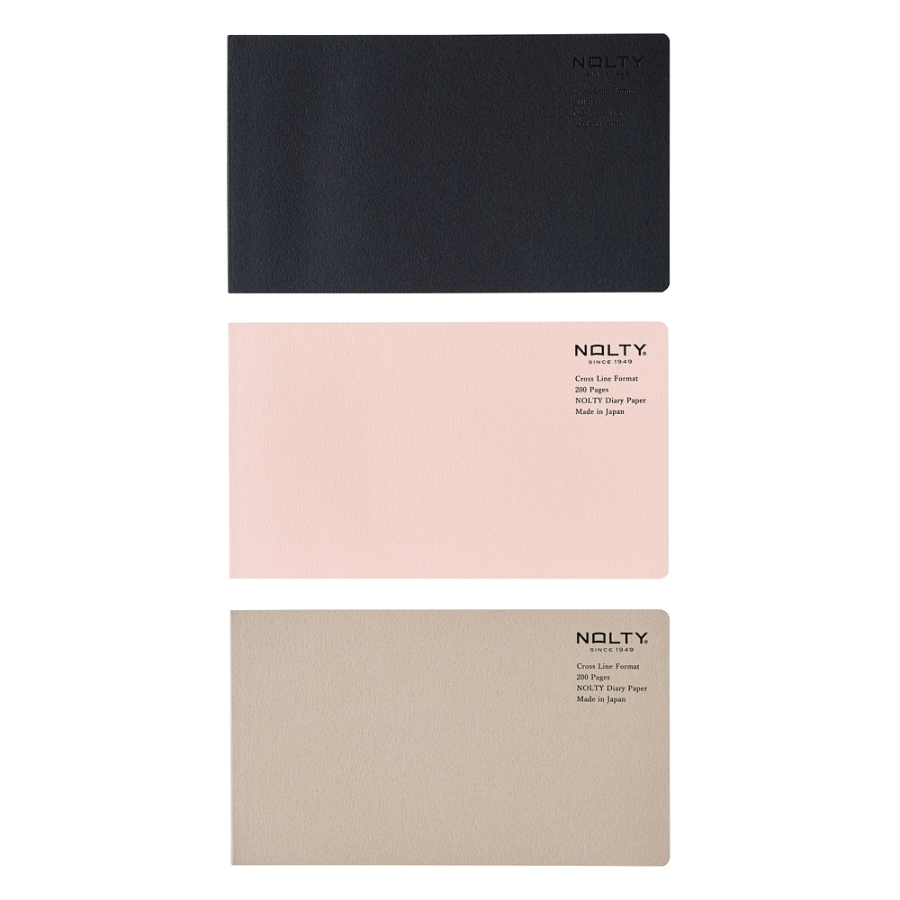 NOLTY Notebook Landscape Slim Plus Ruled Cross