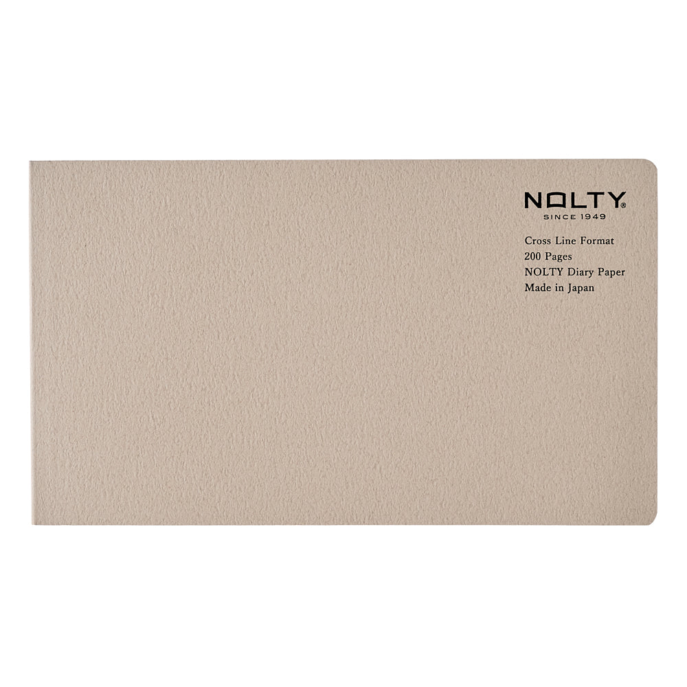 NOLTY Notebook Landscape Slim Plus Ruled Cross