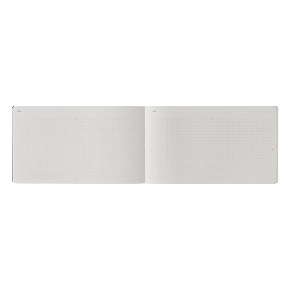 NOLTY Notebook Landscape Slim Plus Grid Matrix