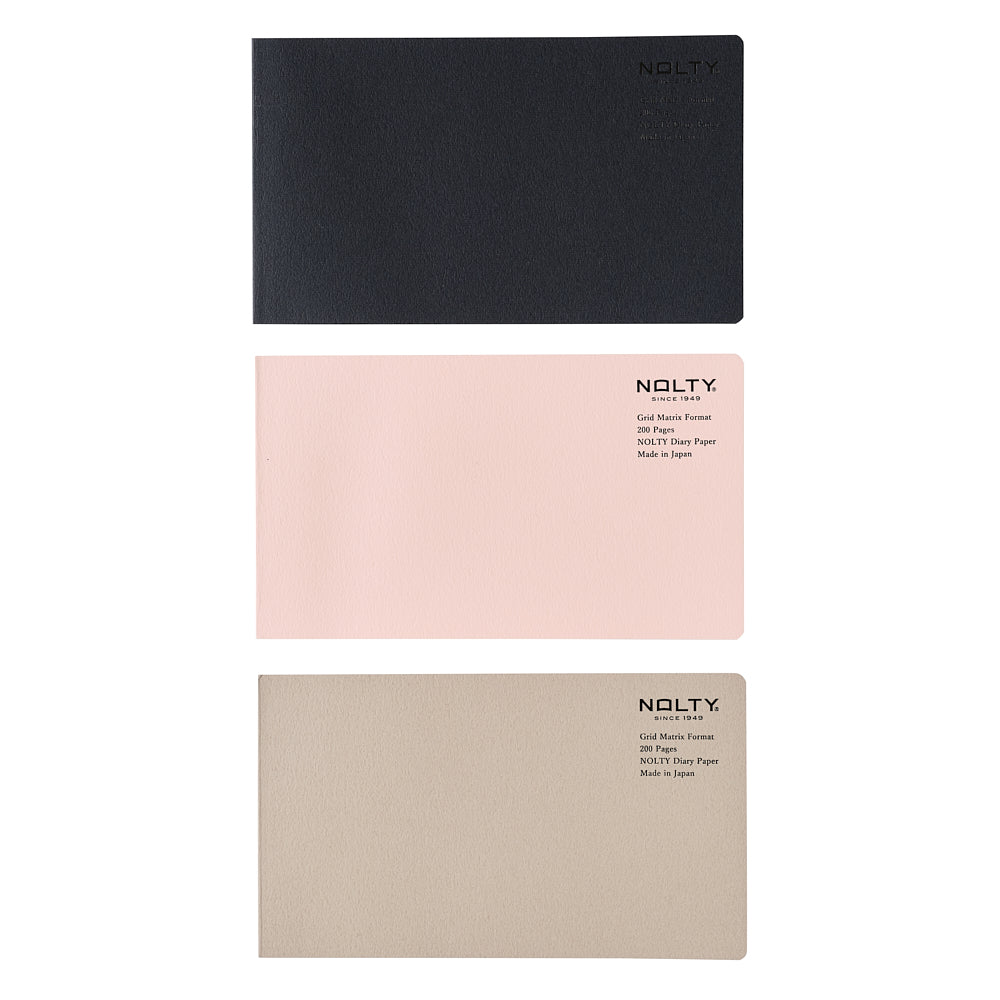 NOLTY Notebook Landscape Slim Plus Grid Matrix