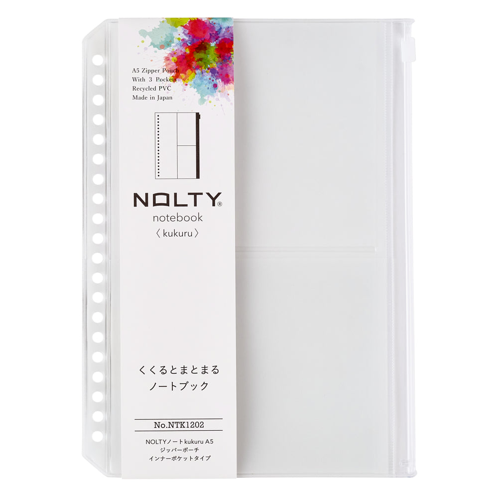 NOLTY Notebook kukuru A5 Zipper Pouch