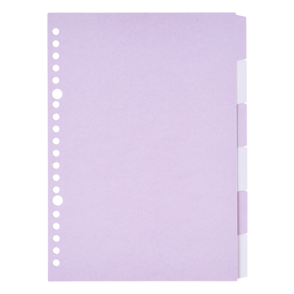 NOLTY Notebook kukuru A5 6-Tab Index Sheet