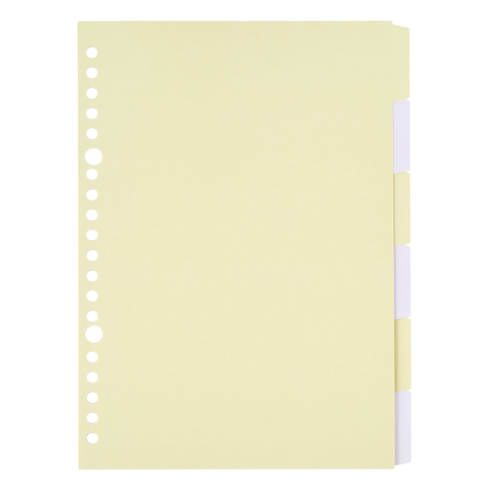 NOLTY Notebook kukuru A5 6-Tab Index Sheet