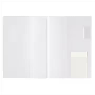 NOLTY Notebook A5 Clear Cover