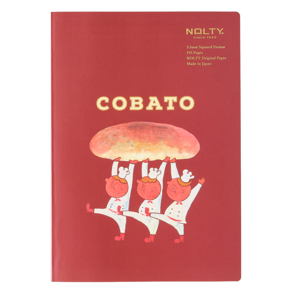 NOLTY Notebook A5 Cream Paper Grid 192P – COBATO-PAN Collaboration