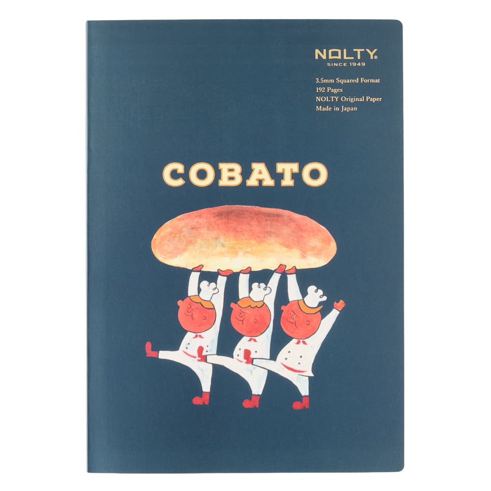 NOLTY Notebook A5 Cream Paper Grid 192P – COBATO-PAN Collaboration