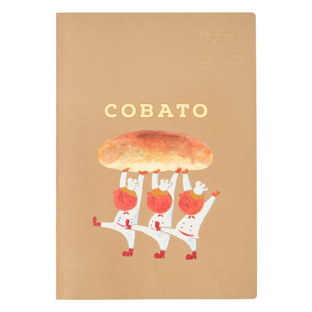 NOLTY Notebook A5 Cream Paper Grid 192P – COBATO-PAN Collaboration