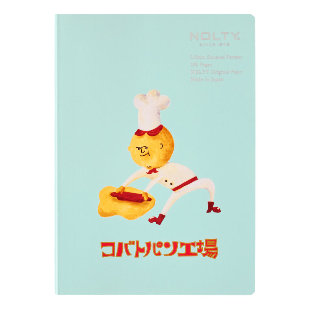 NOLTY Notebook A6 Cream Paper Grid 192P – COBATO-PAN Collaboration