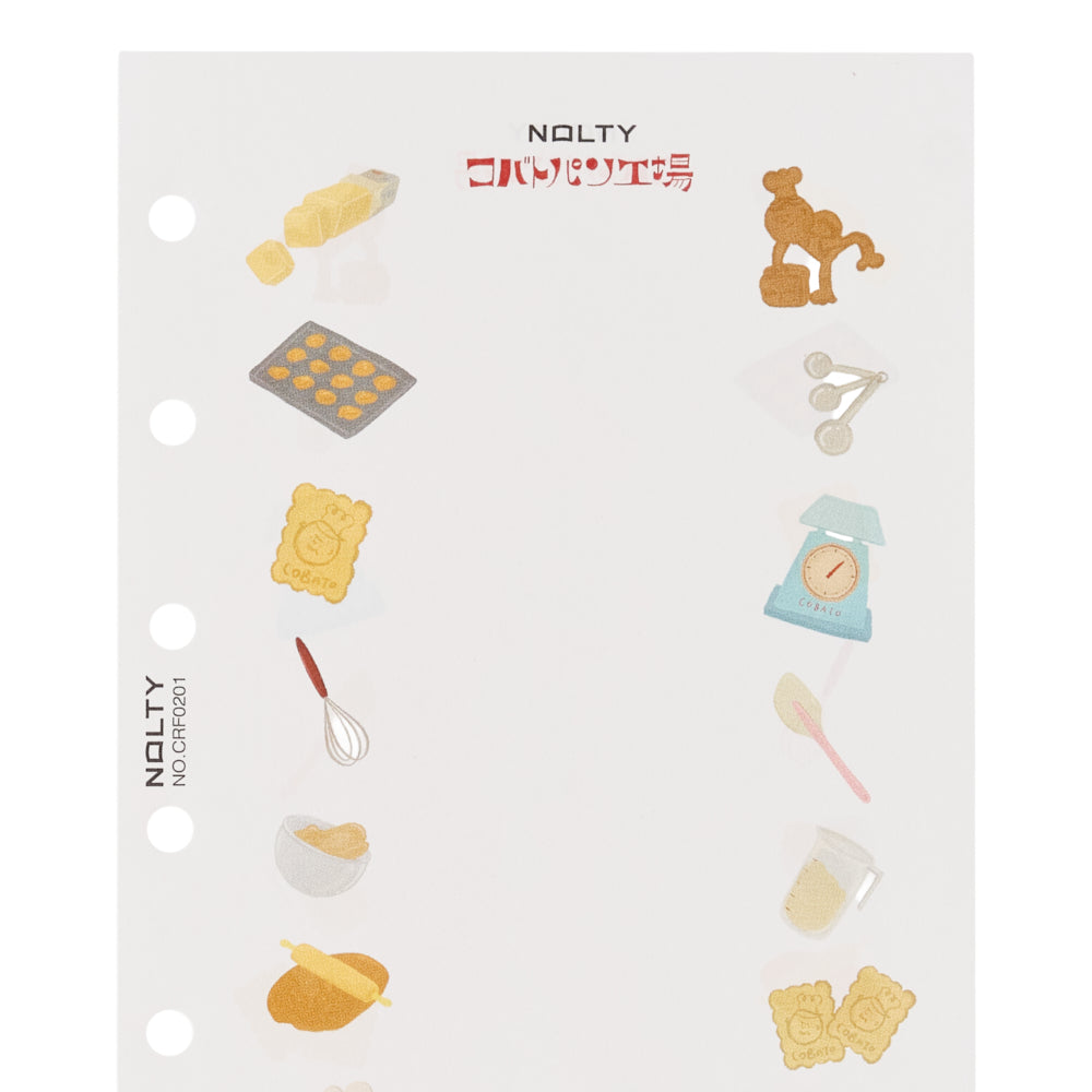 NOLTY Mini 6 System Planner Refill 30 Sheets – COBATO-PAN Collaboration
