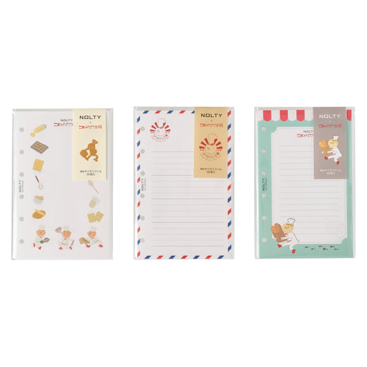 NOLTY Mini 6 System Planner Refill 30 Sheets – COBATO-PAN Collaboration
