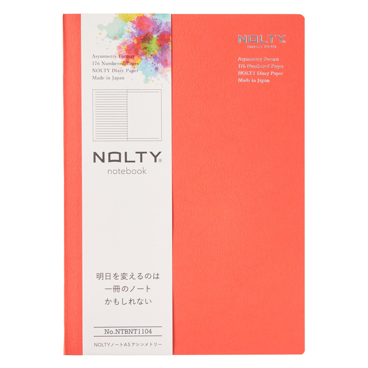 NOLTY Notebook A5 Asymmetry
