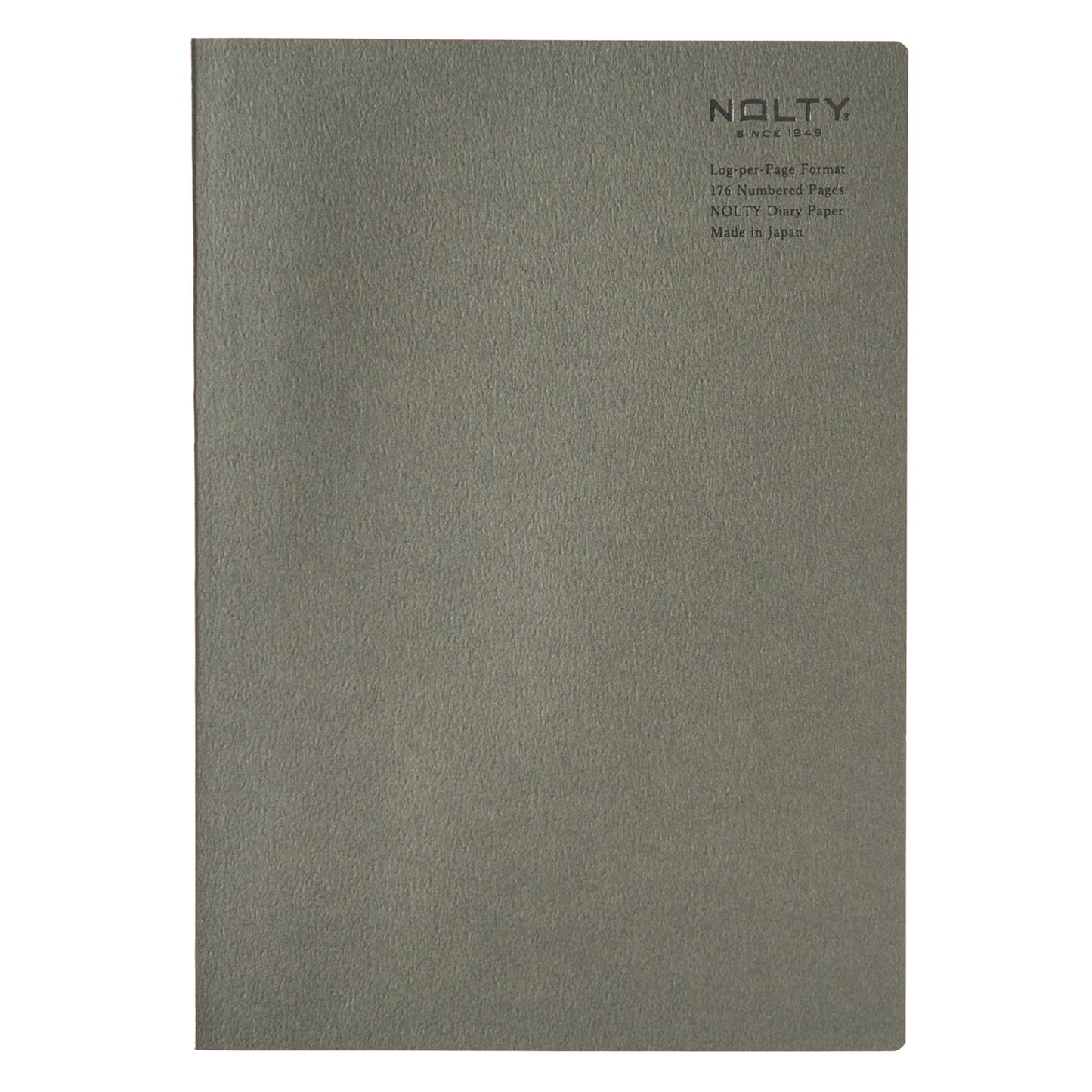 NOLTY Notebook A5 Log Type