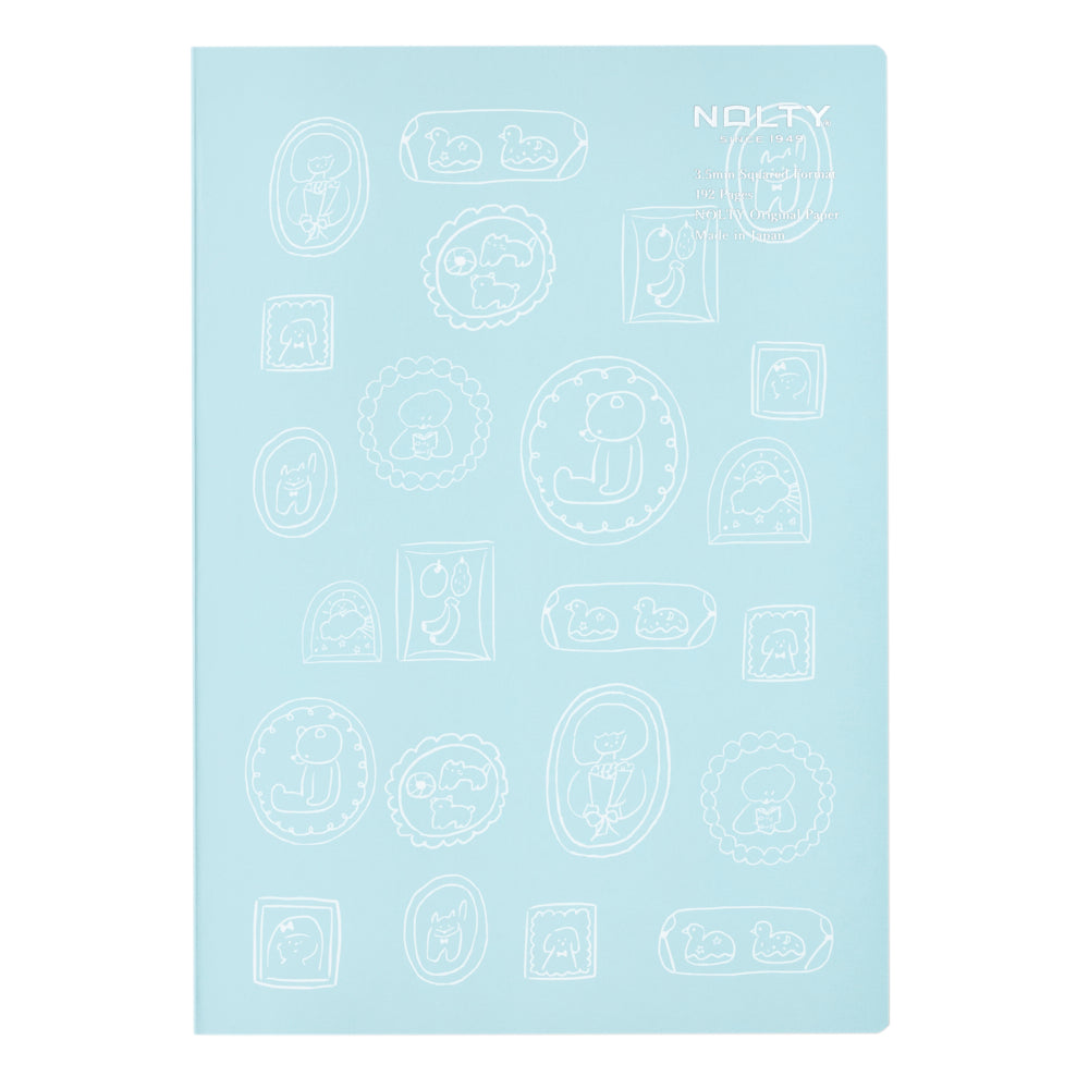 NOLTY Notebook A5 Cream Paper Grid 192P – Nico-Recipe Collaboration