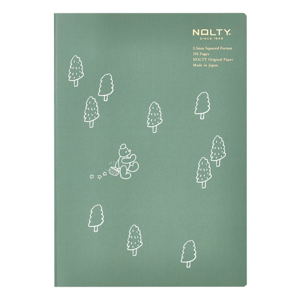 NOLTY Notebook A5 Cream Paper Grid 192P – Nico-Recipe Collaboration