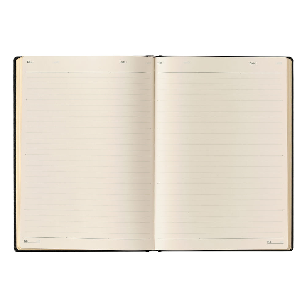 NOLTY Notebook A5 Hard Cover 192P – Black