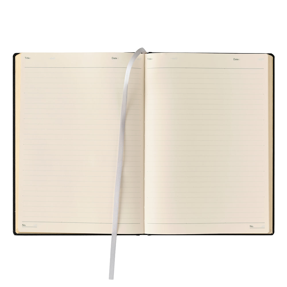 NOLTY Notebook A5 Hard Cover 192P – Black