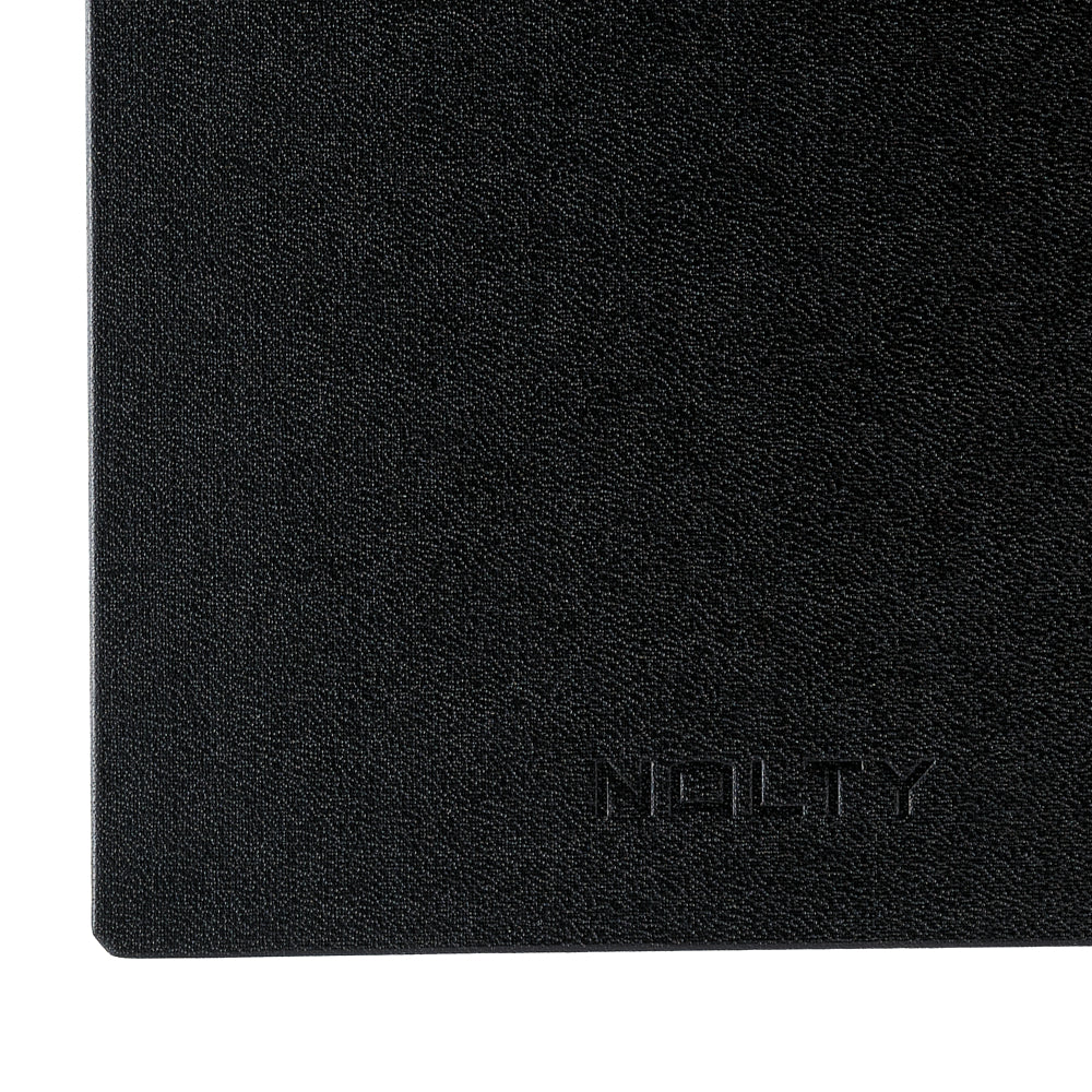 NOLTY Notebook A5 Hard Cover 192P – Black