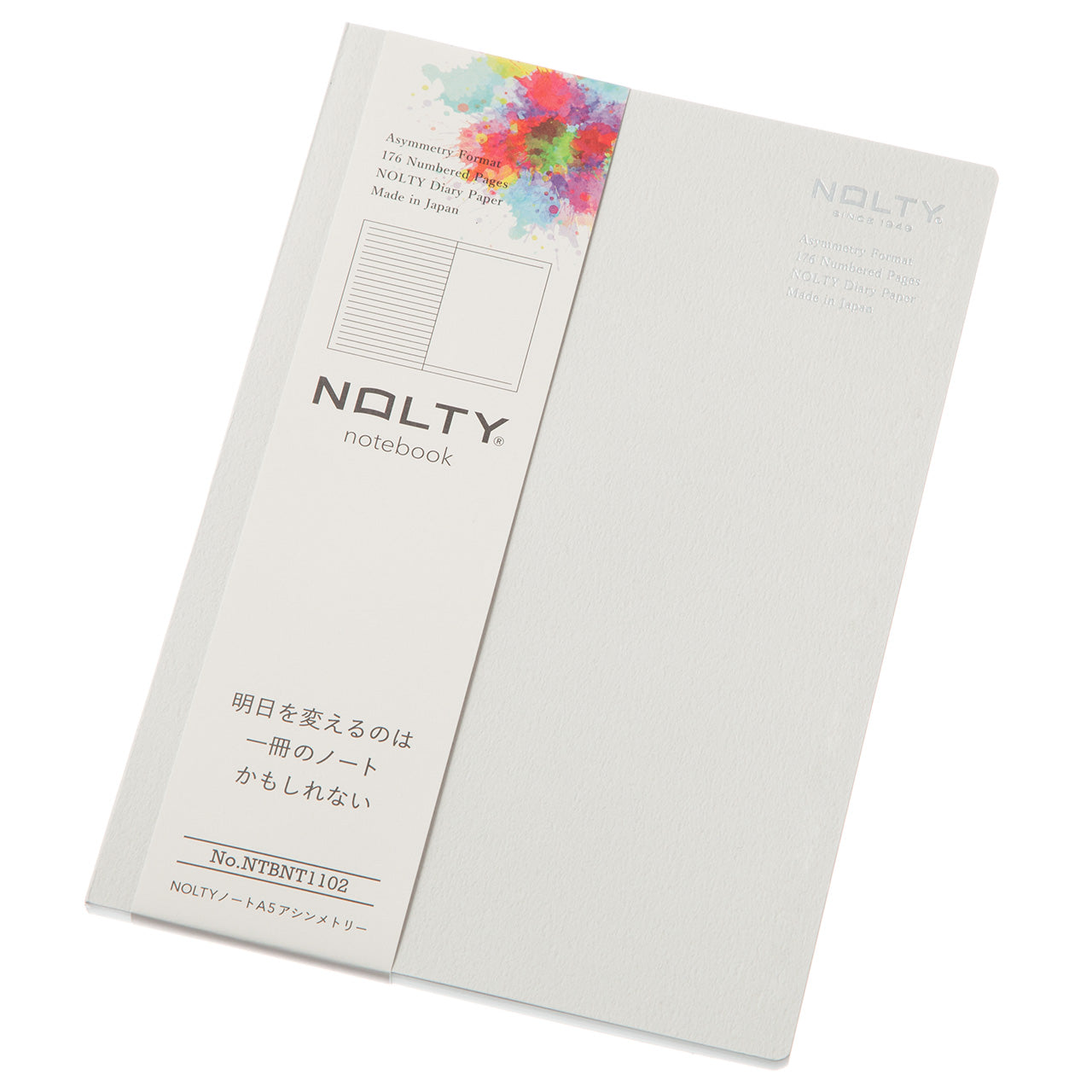NOLTY Notebook A5 Asymmetry