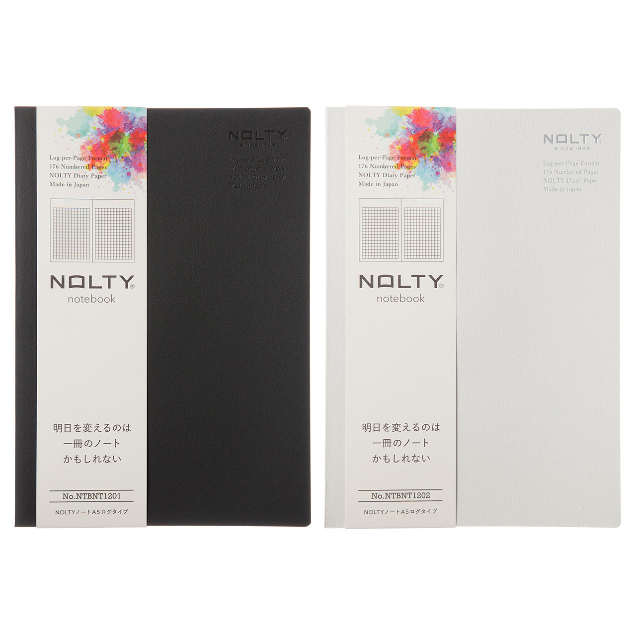 NOLTY Notebook A5 Log Type