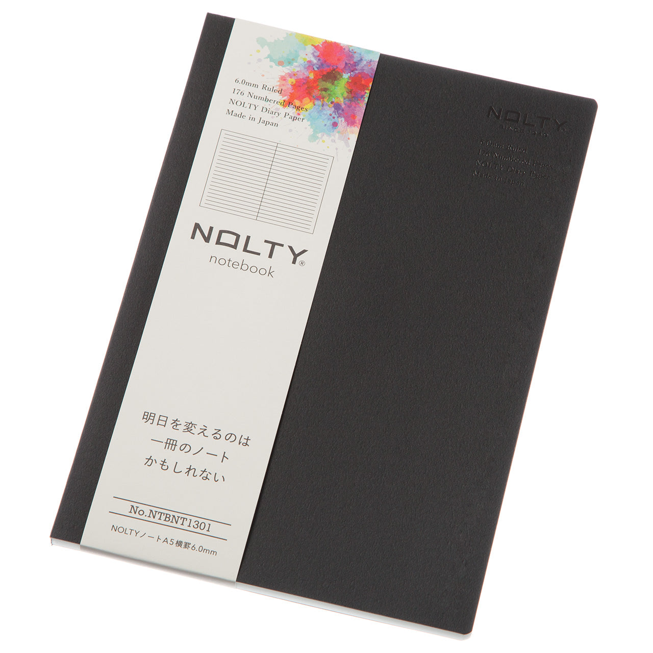 NOLTY Notebook A5 Ruled 6.0 mm