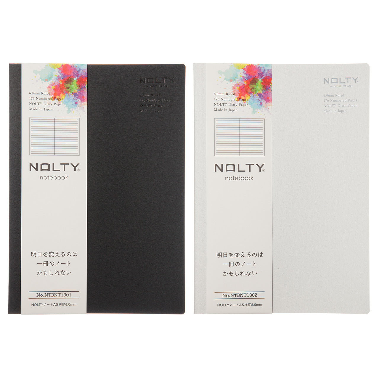 NOLTY Notebook A5 Ruled 6.0 mm