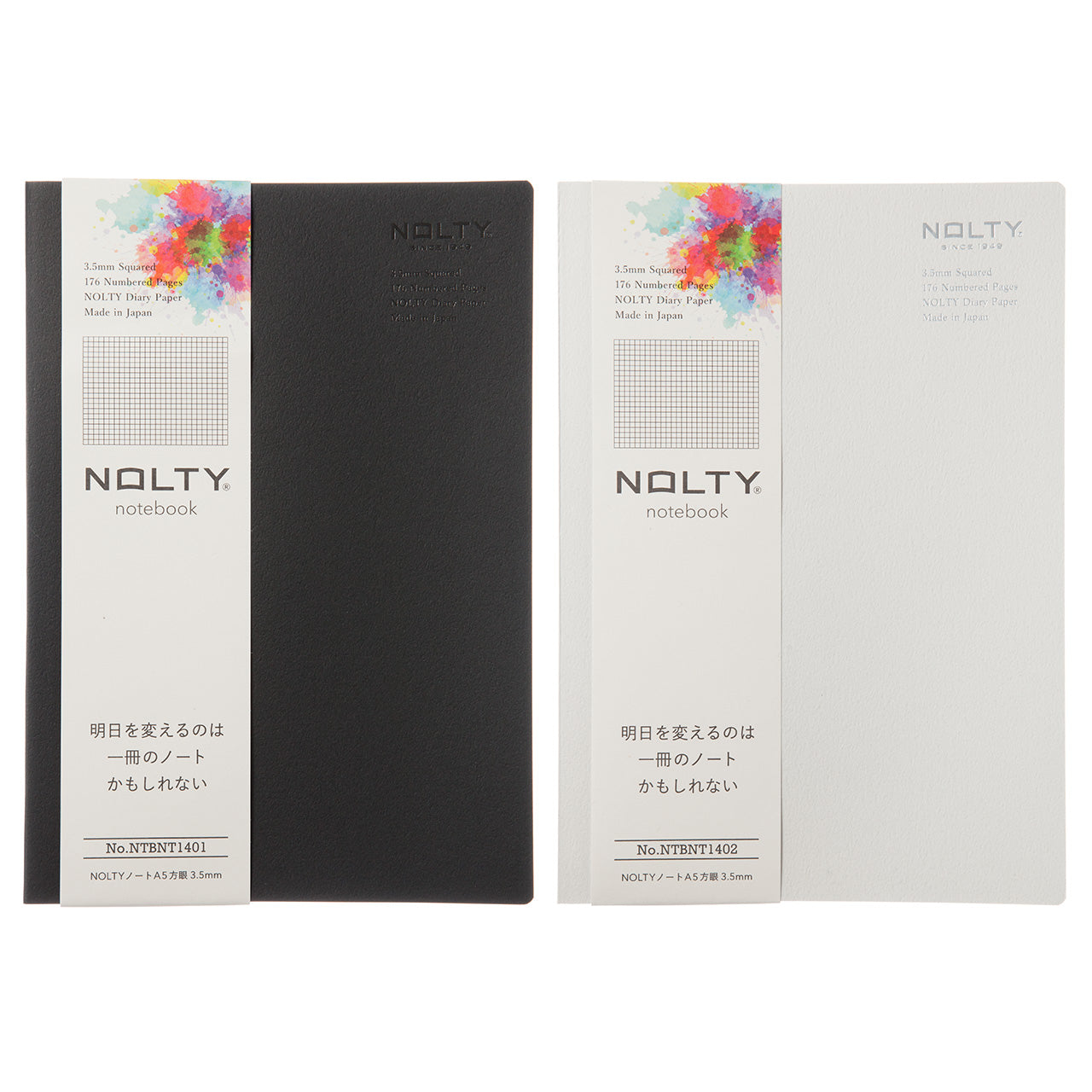 NOLTY Notebook A5 Grid 3.5 mm