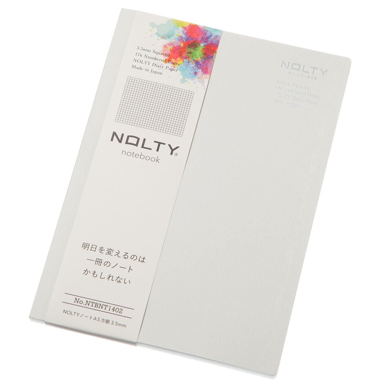 NOLTY Notebook A5 Grid 3.5 mm