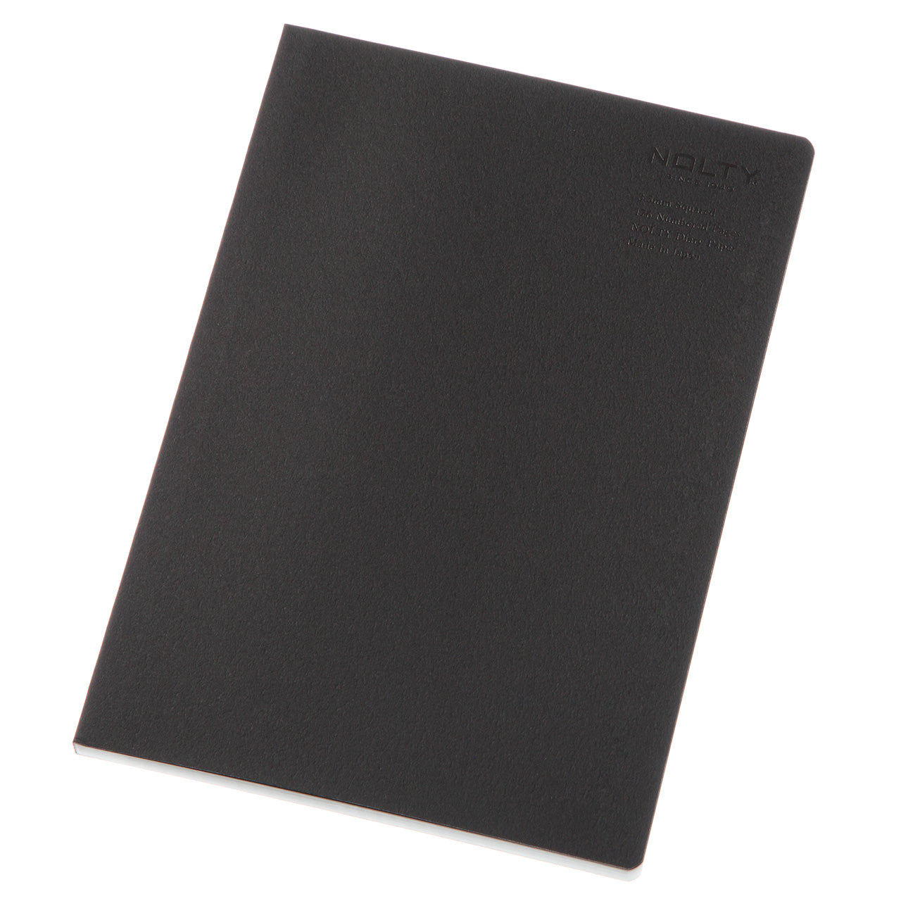 NOLTY Notebook B6 Grid 3.5 mm 176P – Black