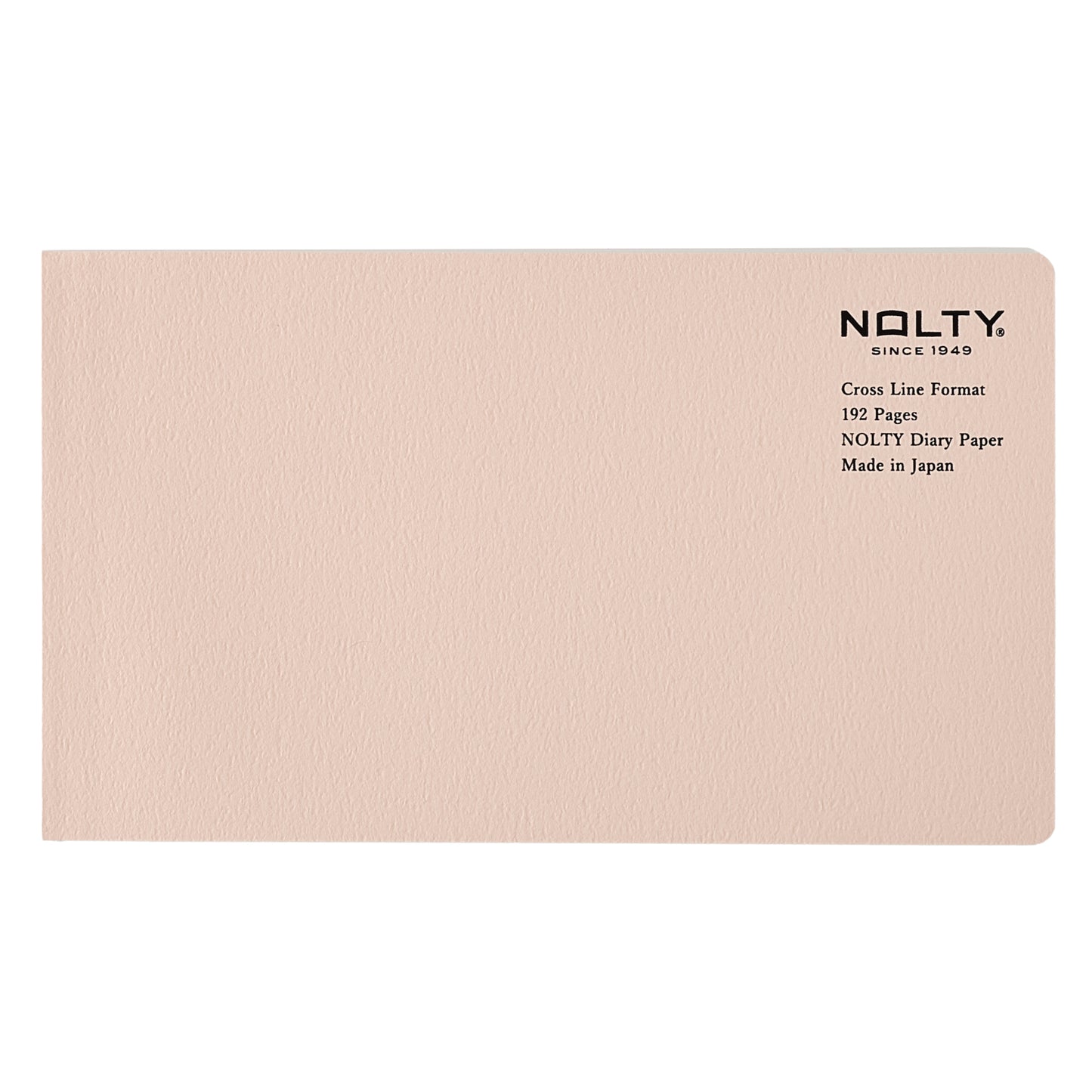 NOLTY Notebook Horizontal Slim Ruled Cross