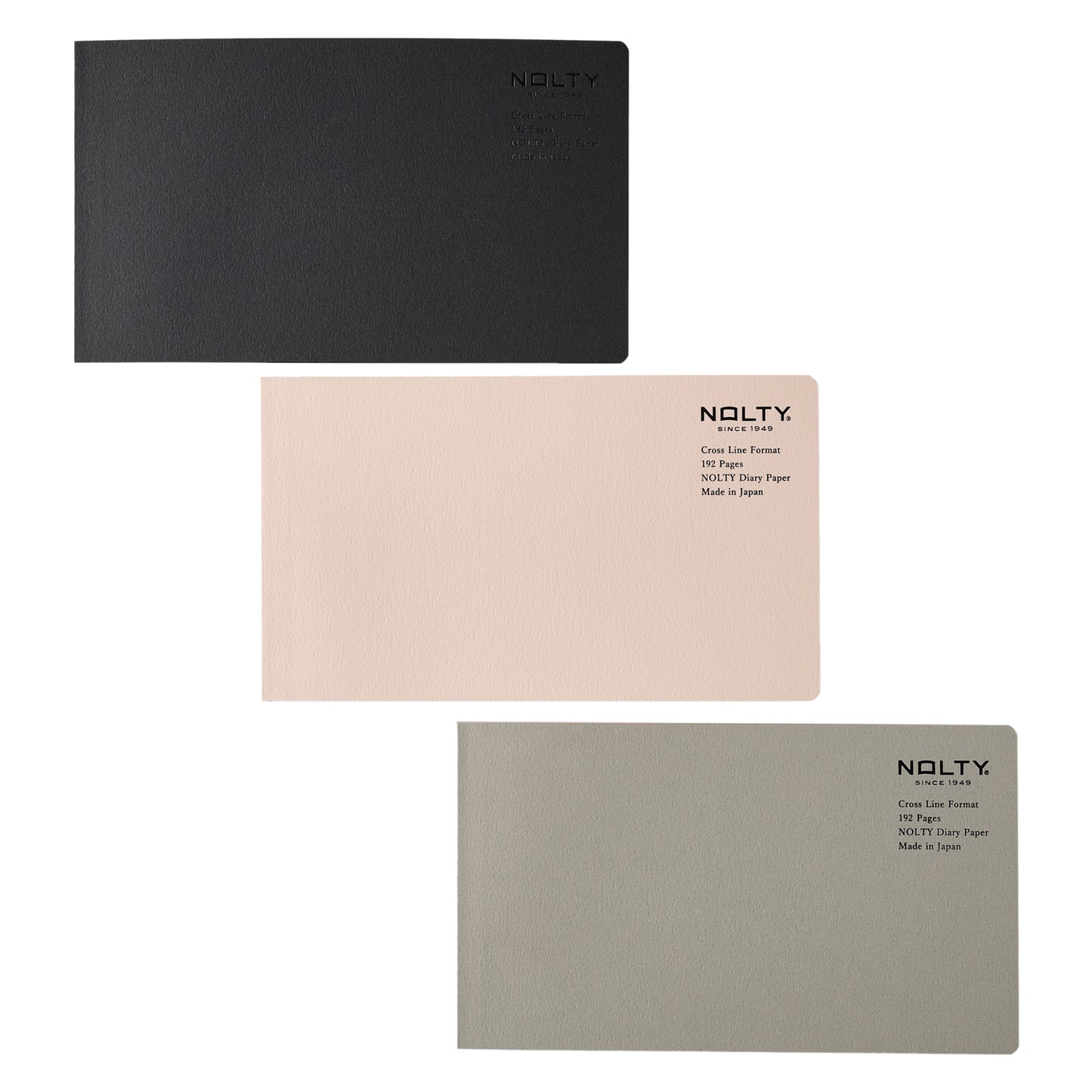 NOLTY Notebook Horizontal Slim Ruled Cross
