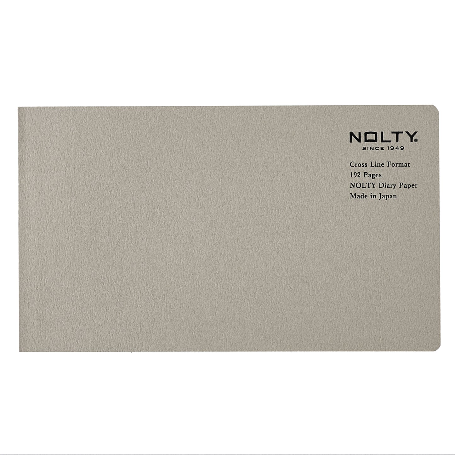 NOLTY Notebook Horizontal Slim Ruled Cross
