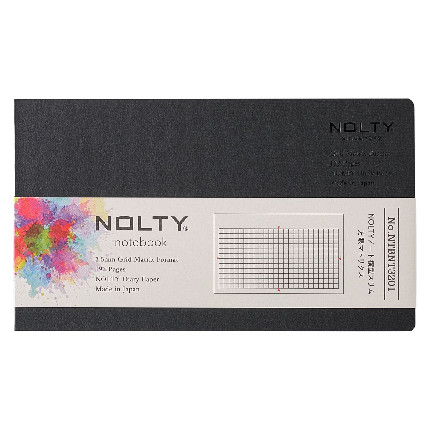 NOLTY Notebook Horizontal Slim Grid Matrix