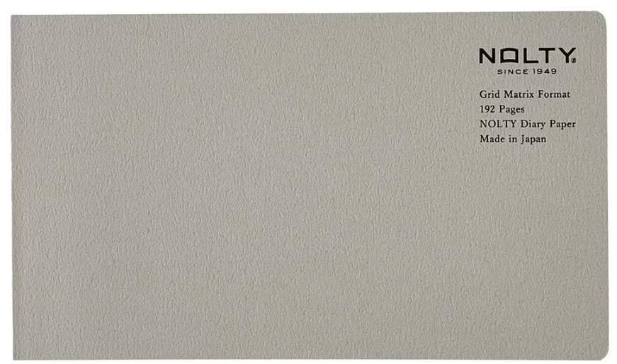 NOLTY Notebook Horizontal Slim Grid Matrix