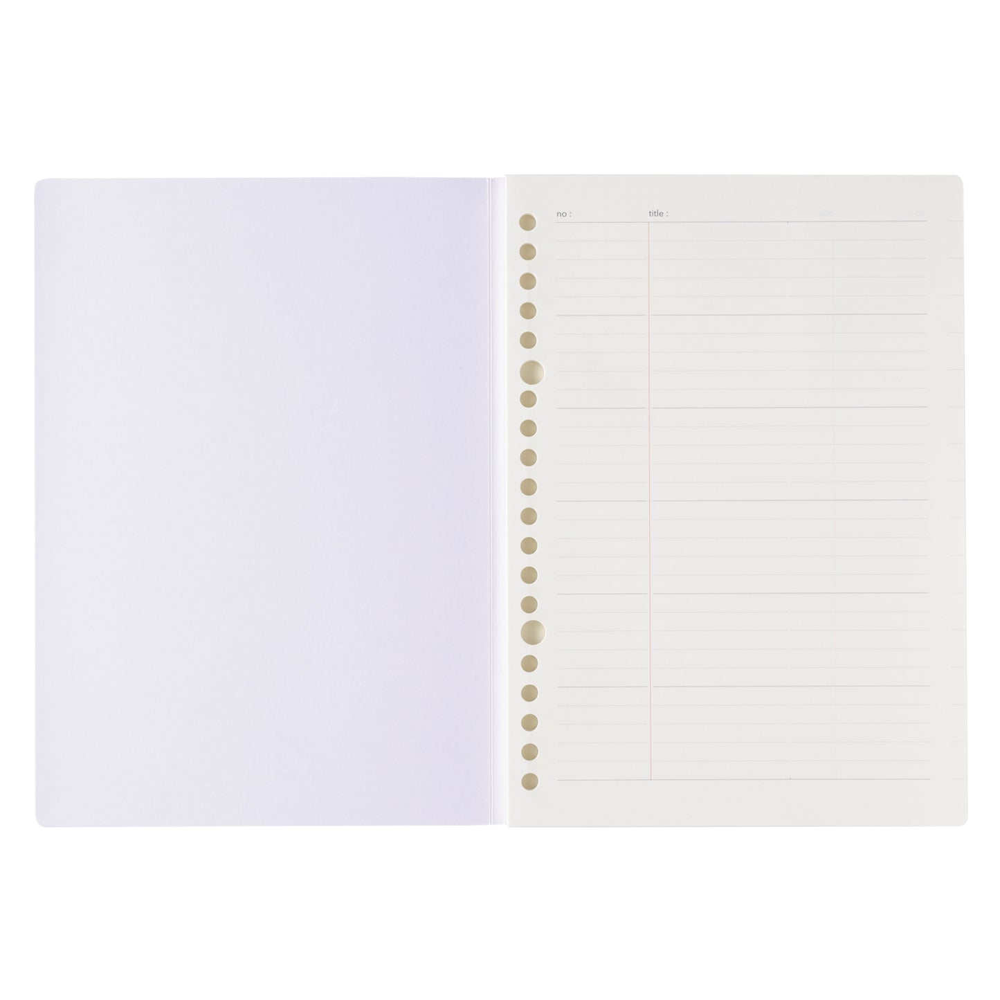 NOLTY Notebook kukuru A5 Life Log 100P