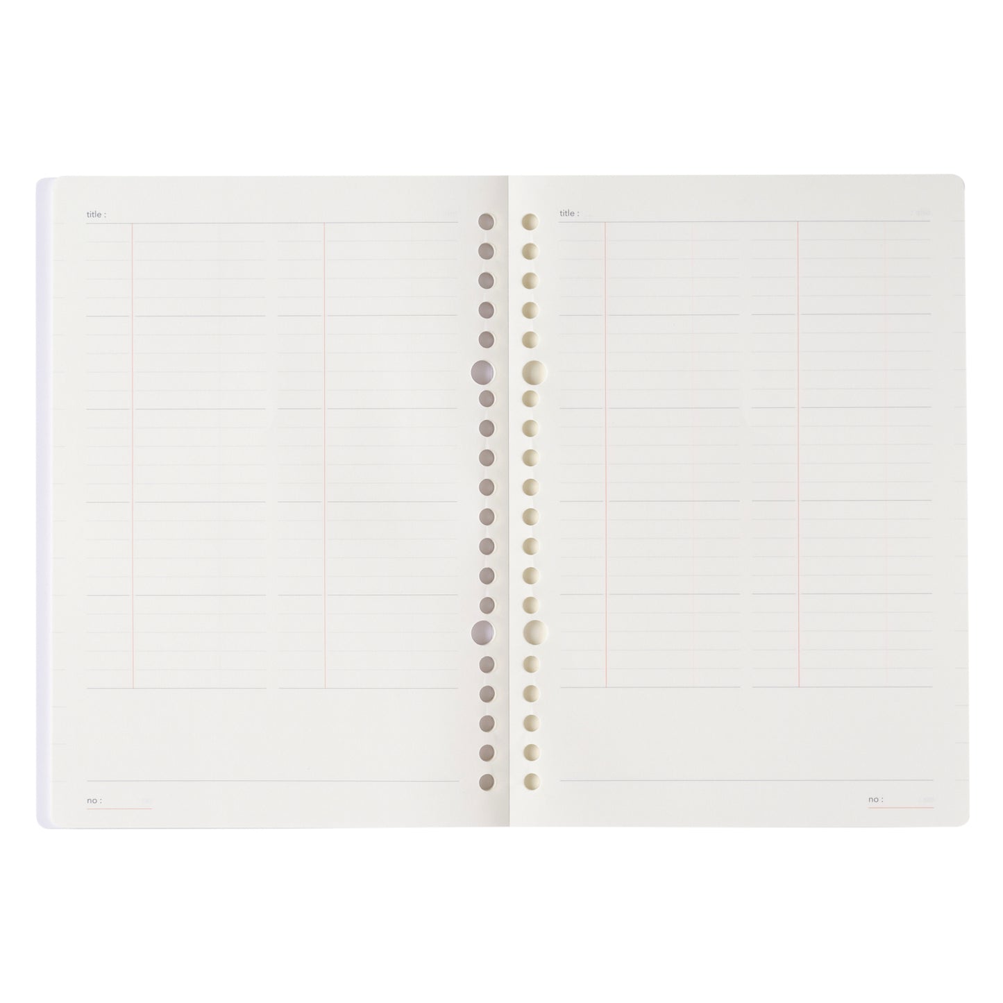 NOLTY Notebook kukuru A5 Life Log 100P