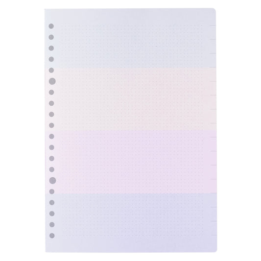 NOLTY Notebook kukuru A5 Colour Assorted Dot Grid 3.0 mm 128P