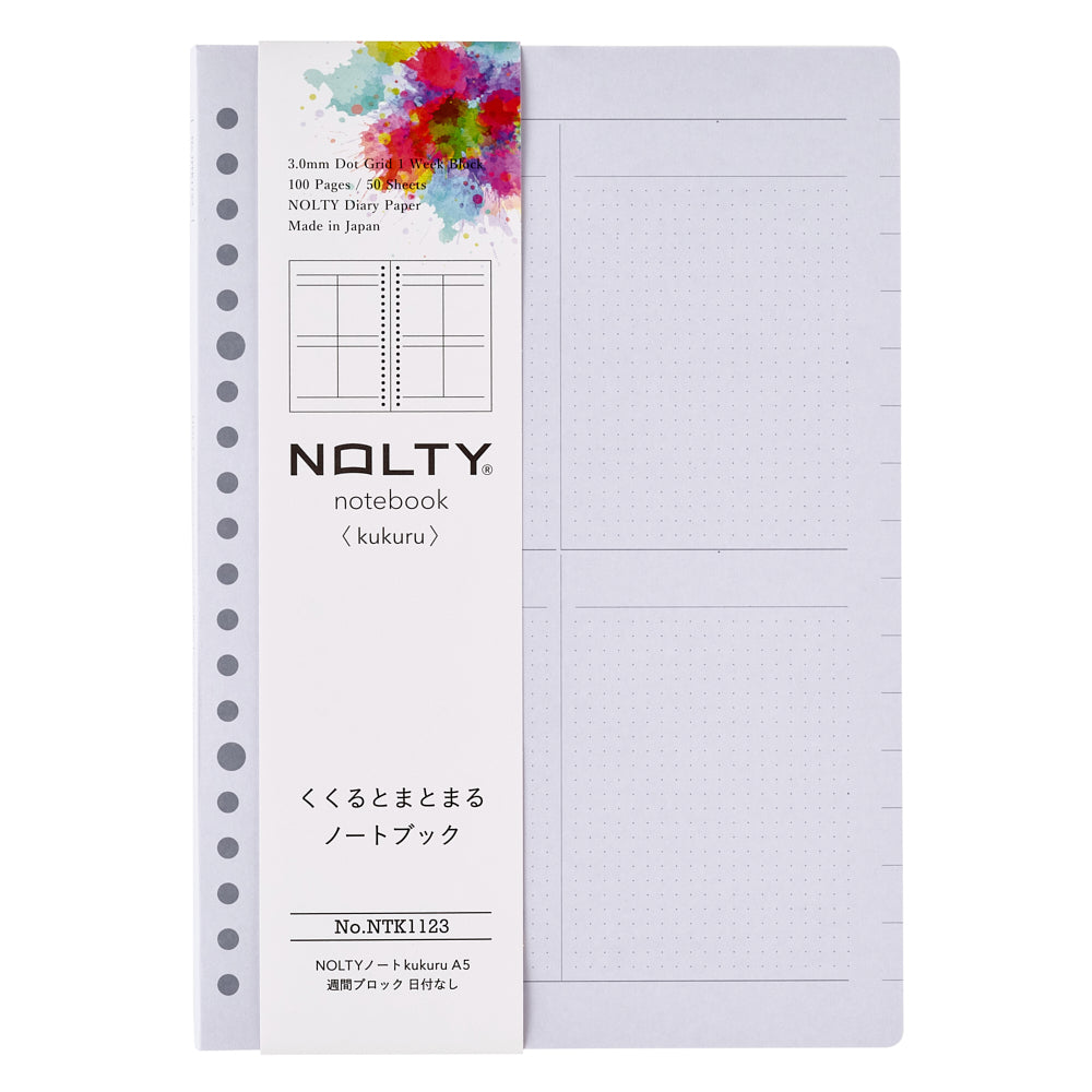 NOLTY kukuru A5 Undated Planner 100P