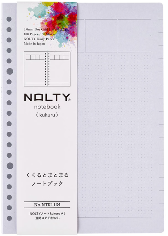 NOLTY kukuru A5 Undated Planner 100P