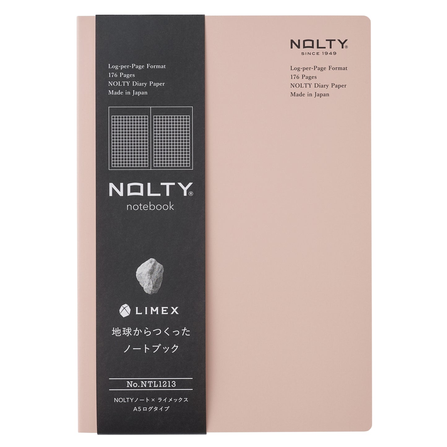NOLTY Notebook × LIMEX A5 Log Type 176P