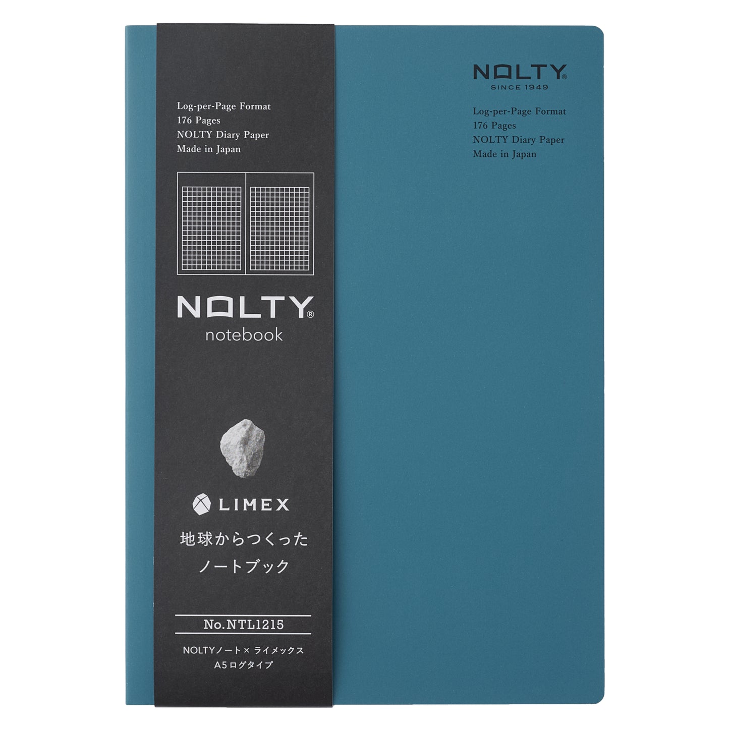 NOLTY Notebook × LIMEX A5 Log Type 176P