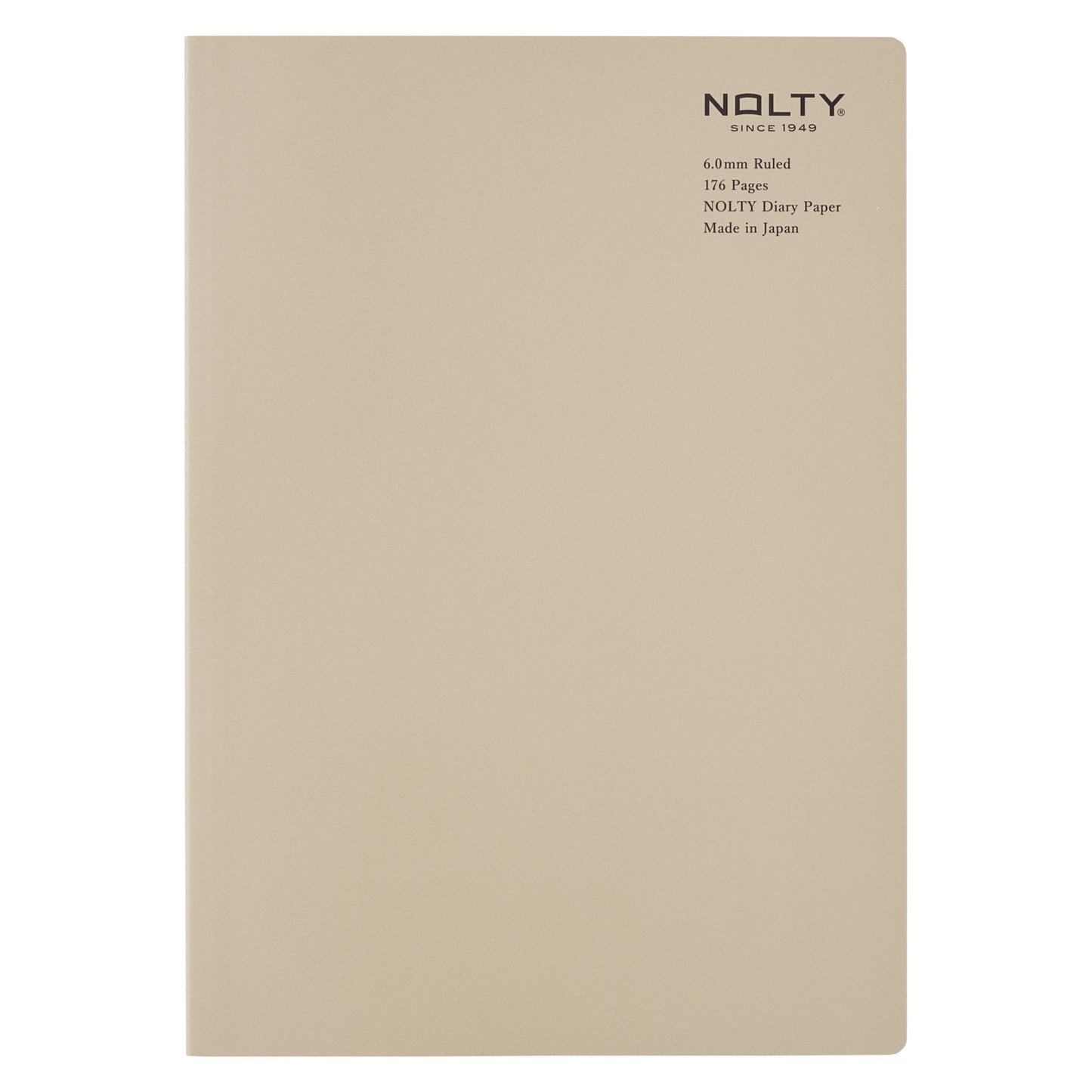 NOLTY Notebook × LIMEX A5 Ruled 6.0 mm 176P