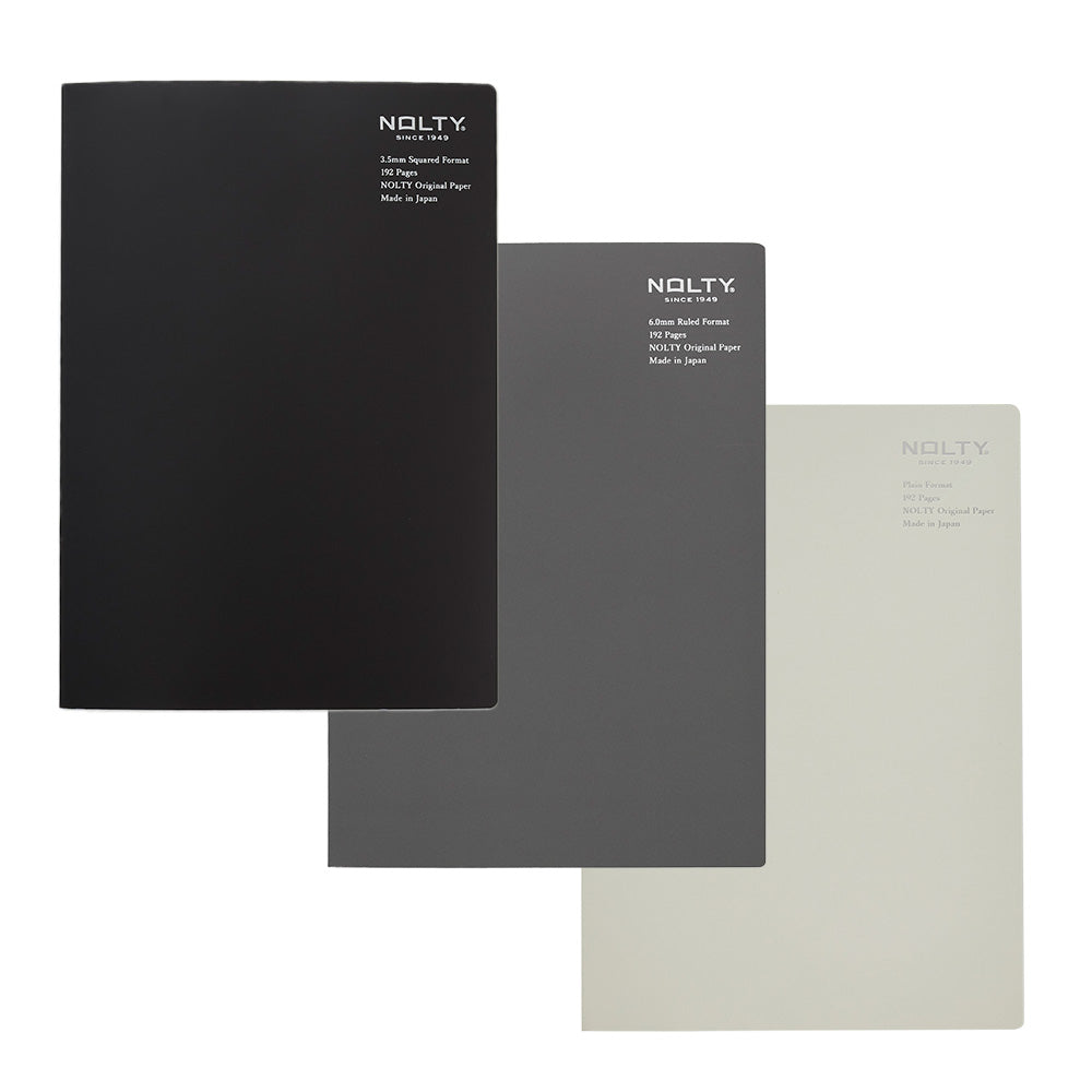NOLTY Notebook A5 White Paper 192P