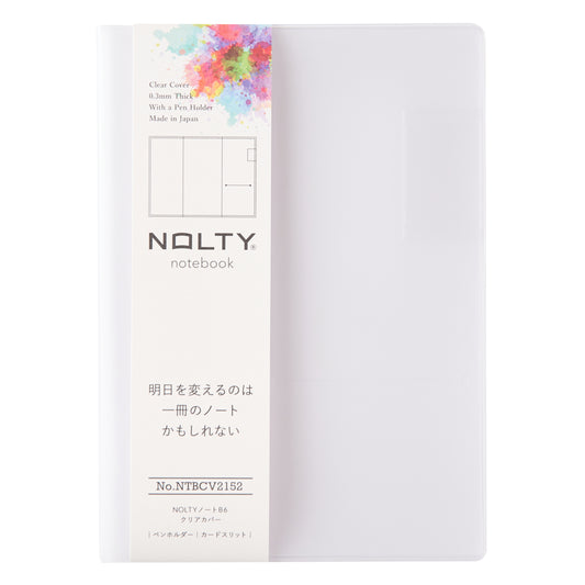 NOLTY Notebook B6 Clear Cover