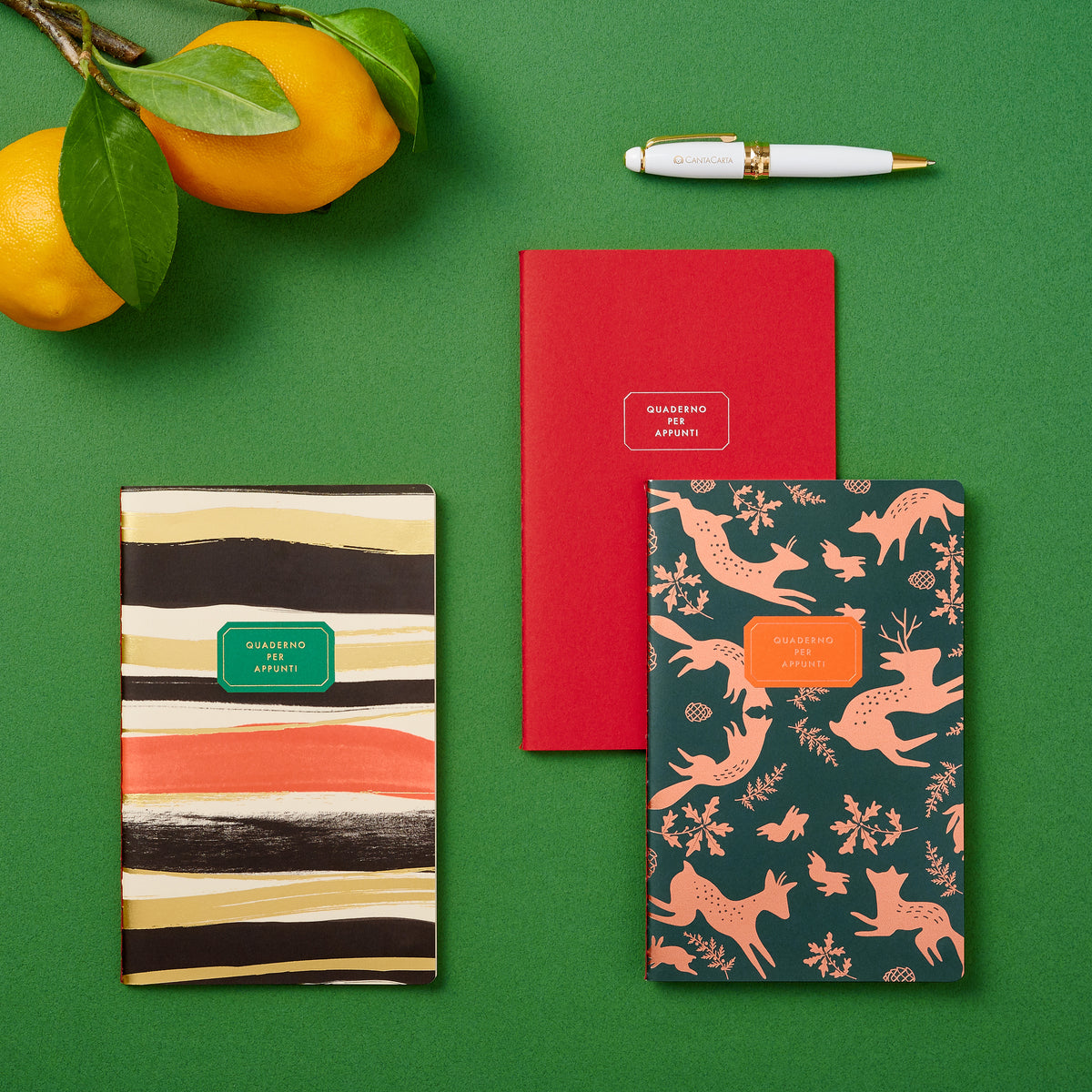 PAGEM CANTACARTA Journal Notebook – 2 Notebook Set