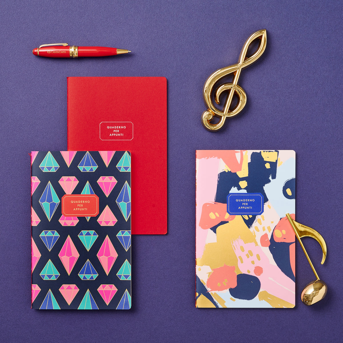 PAGEM CANTACARTA Journal Notebook – 2 Notebook Set